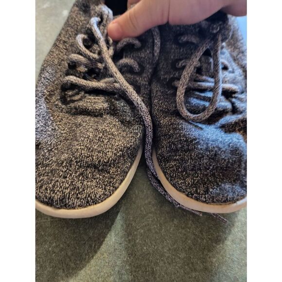 Allbirds Mens Tree Runners Shoes Gray Heathered Low Top Lace Up Sneakers sz 10 main image 3